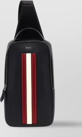Bally shoulder bag with front stripe detail