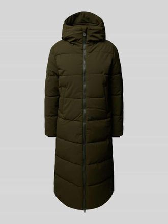 Save The Duck Steppmantel mit Kapuze Modell MISSY in Dunkelgruen, Größe XL