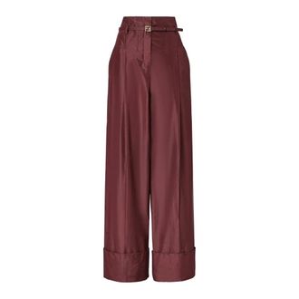 Fendi Mujer, Pantalones, P&uacute;rpura, Talla: S