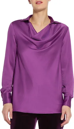 Lyssé Wallis Draped Cowl Neck Top