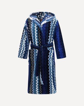 Missoni Giacomo hooded Bathrobe unisex S