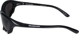 Balenciaga Mens Sunglasses Bb0229s 001 Black Grey 59-20-125 Injected