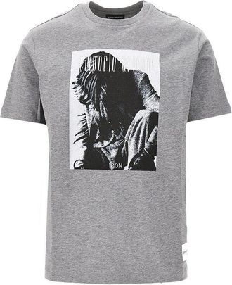 Emporio Armani ICON photographic print T-shirt Man XL