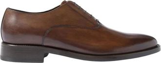 Scarosso Marco Castagno Oxfords - Heren - Veterschoenen - Bruin - 43 1/2 EU - Leer - Schoenen