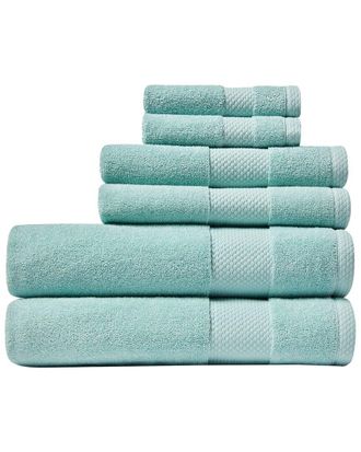 Lacoste Heritage Supima Cotton 6Pc Towel Set