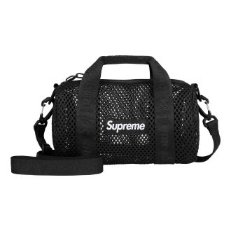 SUPREME Mesh Mini Duffle Bag SS25 Black SS23B20-BLACK