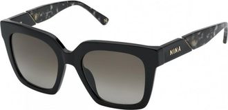 Nina Ricci Womens SNR318 52 52700Y Sunglasses - Black - One Size