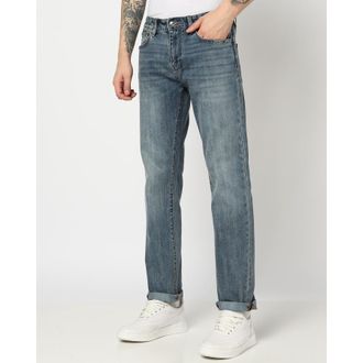 A|X Armani Exchange Mens J16 Straight Fit Jeans, Waist Size 32