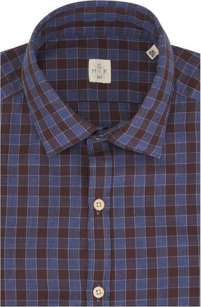 GMF 965 Camicia a quadri - Blu