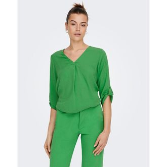 Jacqueline de Yong Blouse met 3/4 mouwen, V-hals