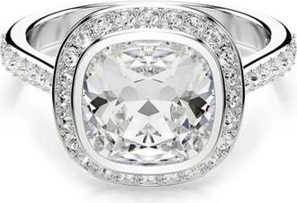 Swarovski UNA Ring - Dames - Ringen - Grijs - 52 MM - Accessoires