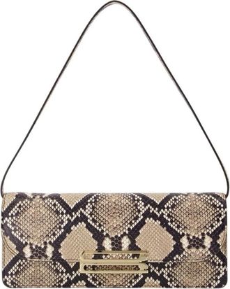 Victoria Beckham Dorian East-West Clutch - Dames - Schoudertassen - Bruin - ONE Size - Tassen