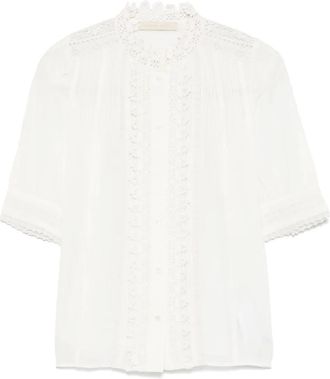 Vanessa Bruno Arseneneo shirt - women - Viscose/Cotton - 36 - White