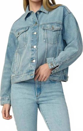 Joe's Oversized Denim Jacket In Compelling