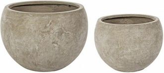 BIZZOTTO Set2 P.vaso Cemento Esfera Arena