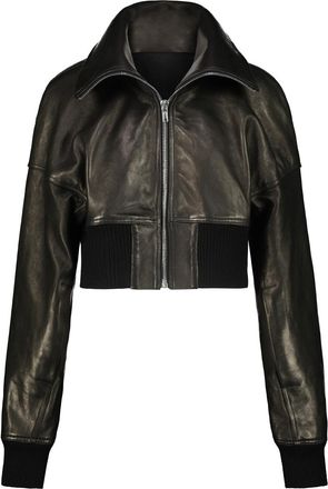 Rick Owens Concordia Dracucollar Cropped Jacket