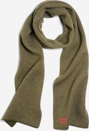 Cole Haan Mens Birdseye Scarf - Green
