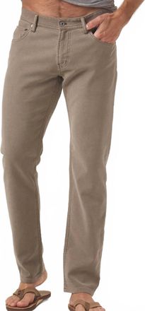 The Normal Brand Comfort Slim-Fit Terry Pants In Taupe