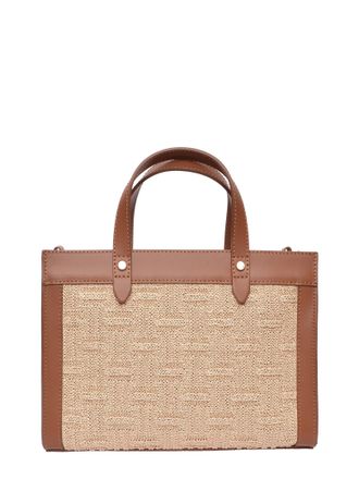 Luisa Vannini Brown Rundleer Tas