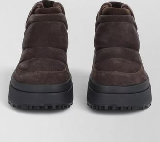Ash leather slippers