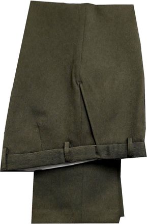 Generic Mens Heavy Cavalry Twill Trousers Expendable Flexible Waist Band SELF Adjusting (40 29, Olive)
