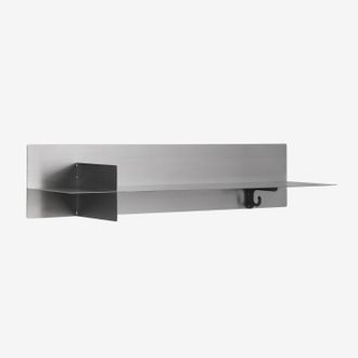 Sklum Estante De Pared En Acero Inoxidable Nolvia Sklum