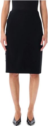 Versace Gonna Medusa 95 con bottoni - - Skirts - Donna - Nero - S