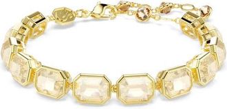 Swarovski Millenia Bracelet in Gold/Multi at Nordstrom, Size Medium