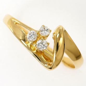 C&A Yellow Gold Yellow Gold (18K) Band Ring (Pre-Owned)