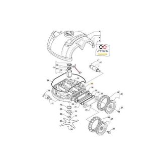 STIGA Sports Cuerpo Stiga Original - 1126-1056-01