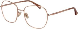 Max Mara Ros&eacute;gouden Optische Monturen voor Vrouwen - Dames - Brillen - Roze - ONE Size - Accessoires