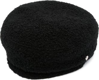 Helen Kaminski Hailie logo-plaque hat - women - Polyamide/Wool/Merino - One Size - Black