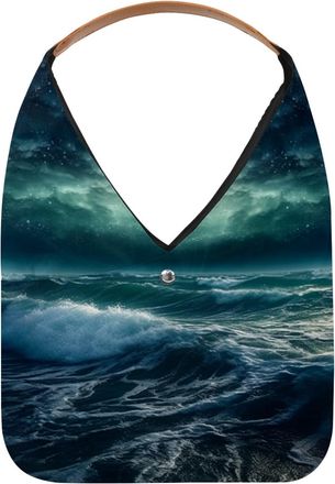 Generic Stars Nebula Reusable Lightweight Grocery Bags - Foldable Into Compact Pouch, Washable & Sturdy, Multipurpose for Shopping and Travel