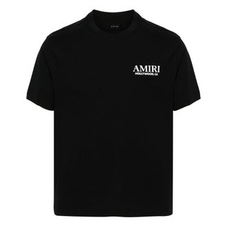 Amiri T-Shirts, male, Black, Size: 3XL Bones Stacked Tee