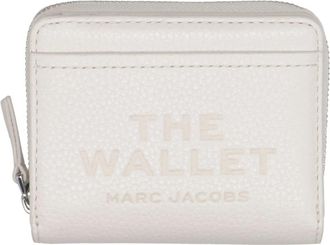 Marc Jacobs Halve Maan Portemonnee met Rits - Dames - Portefeuilles - Wit - ONE Size - Leer - Accessoires