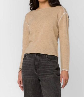 Velvet Heart Arbor Sweater In Dune