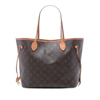 Louis Vuitton Pre-owned Womens Monogram Neverfull Mm - Brown Textile - One Size