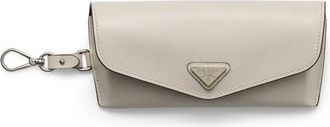 Prada Custodia per occhiali con logo - Toni neutri