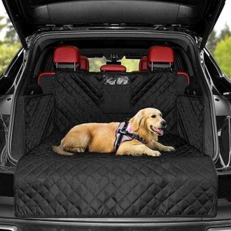 OEM Housse De Coffre Pour Chien - Nylon Oxford 600d Impermeable - Antiderapante - Universelle Voiture Et Suv - 185 X 104 X 33 Cm - 1 Piece