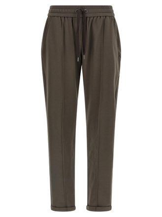 Brunello Cucinelli Brown Track joggers