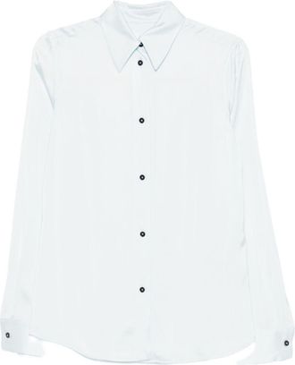 Jil Sander Womens Shirts Clear Blue