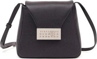 Maison Margiela Borsa a tracolla con grafica numerica - Nero