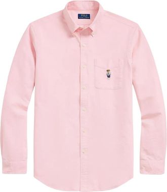 Polo Ralph Lauren Camicia Polo Bear - Blu