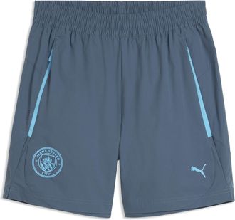 Puma Shorts in tessuto Manchester City PUMATECH dal taglio morbido da uomo, Accessori, Grigio, 3XL