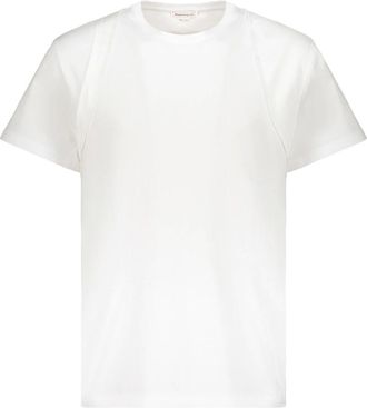 Alexander McQueen Hombre, Camisetas, Blanco, Talla: 2XL