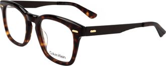 Calvin Klein Mens 51 mm Brown Opticals