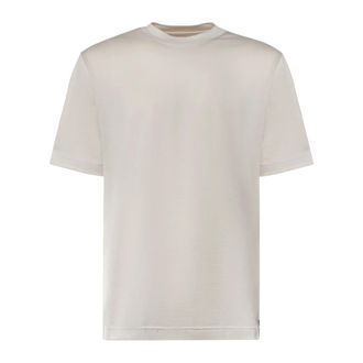 Eleventy T-shirt girocollo - - Tops - Uomo - Beige - XL