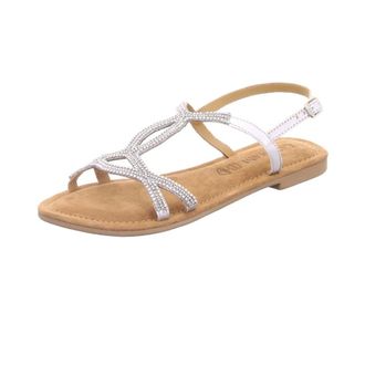 Lazamani Sandalen - Dames - Schoenen - Grijs - Maat: 38 EU