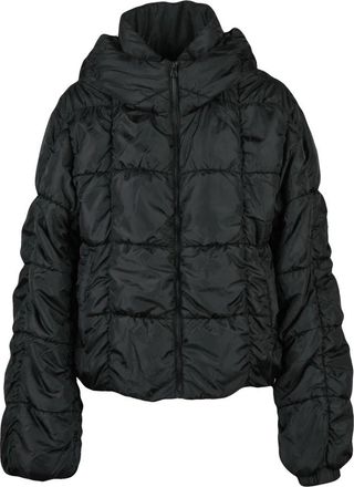 Diesel Piumino Goffrato - Dames - Winterjassen - Zwart - XL - Leer - Jassen