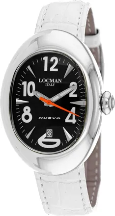 Locman Womens Classic Black Dial Watch